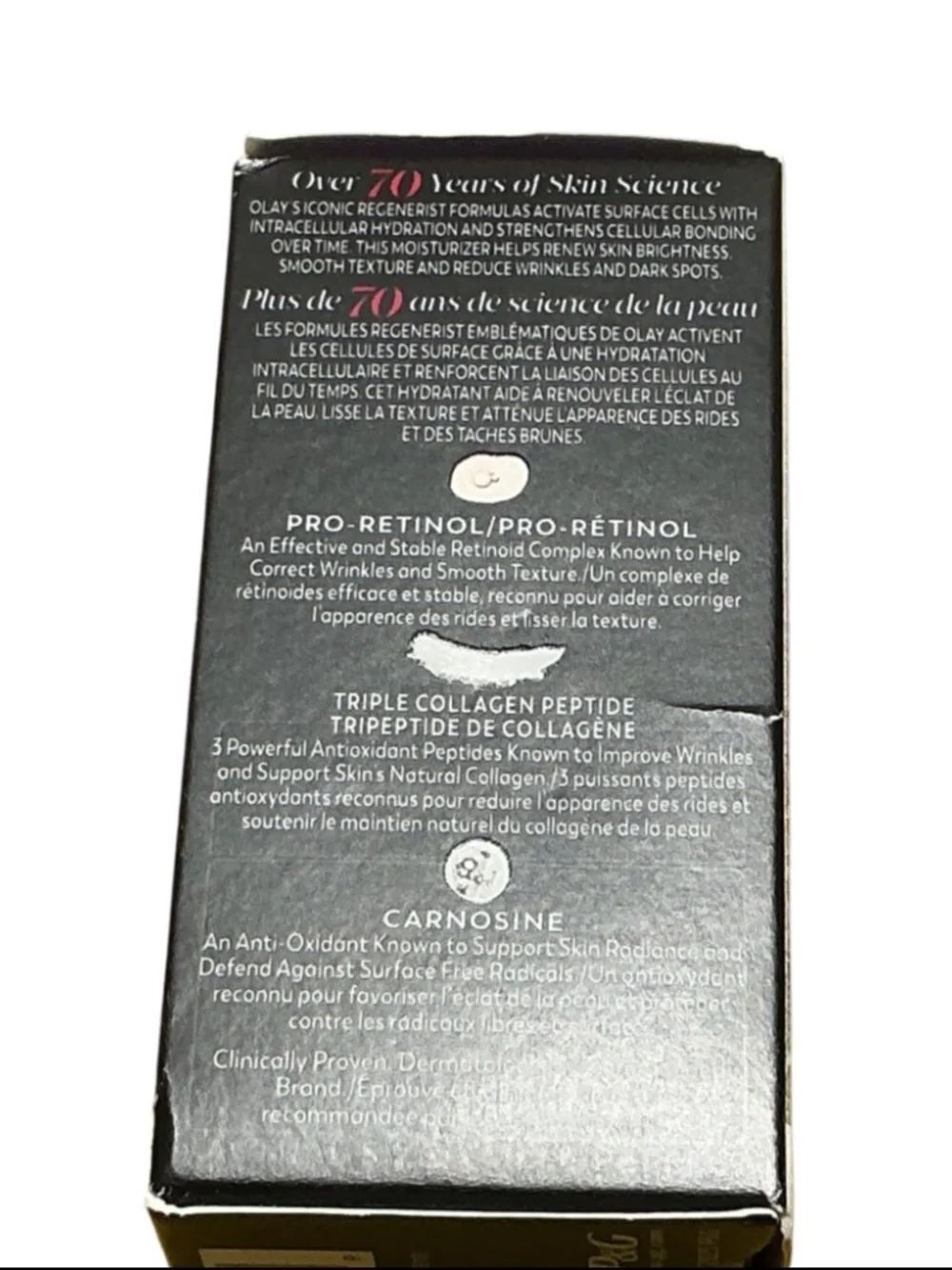L'Oreal Revitalift Hyaluronic Plumping Serum, Olay Regenerist Retinol24 NIght